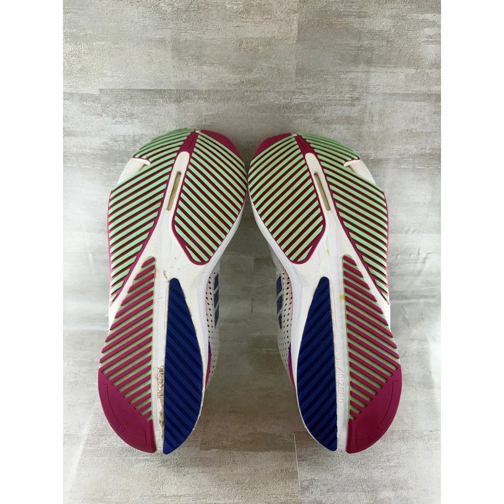 Adidas Adizero SL Men Running Shoes White Blue Pink GV9095 Size 10